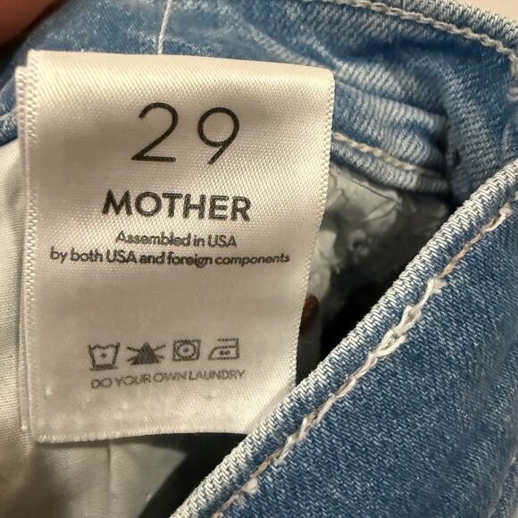 Mother The Scooter Ankle Bootcut Jeans in Don't be a Square Size 29 - Picture 7 of 13